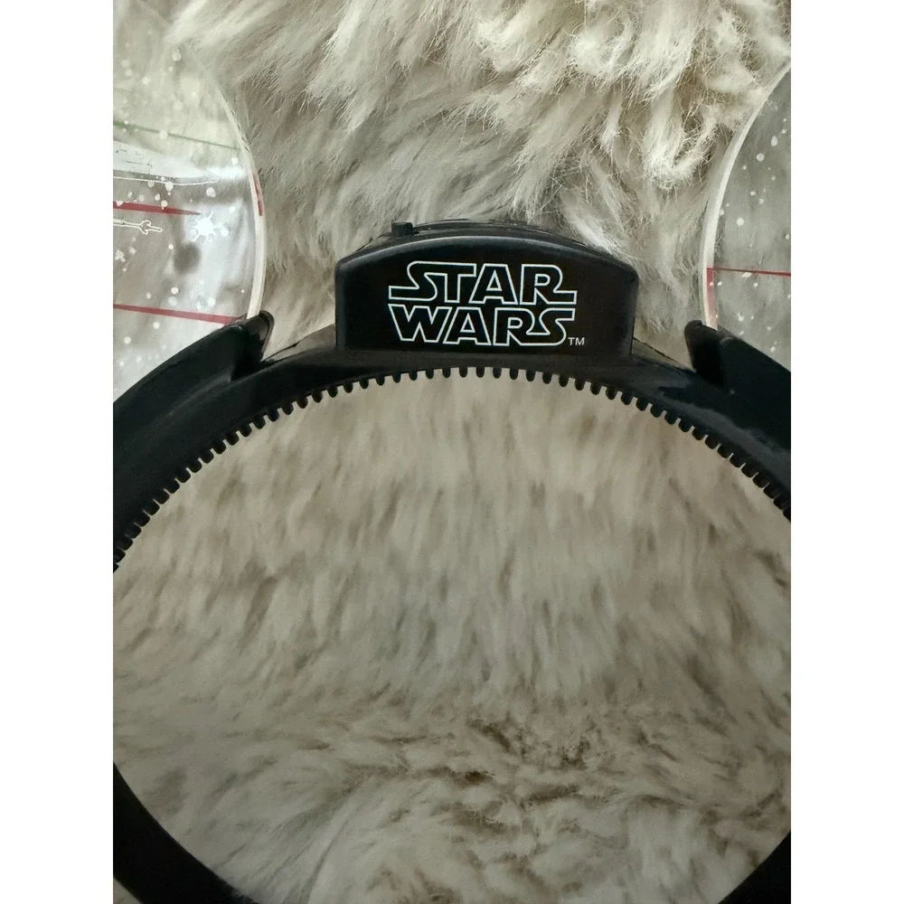 Disney Parks Star Wars Light Up Mickey Ears Headband Death Star X-Wing TIE